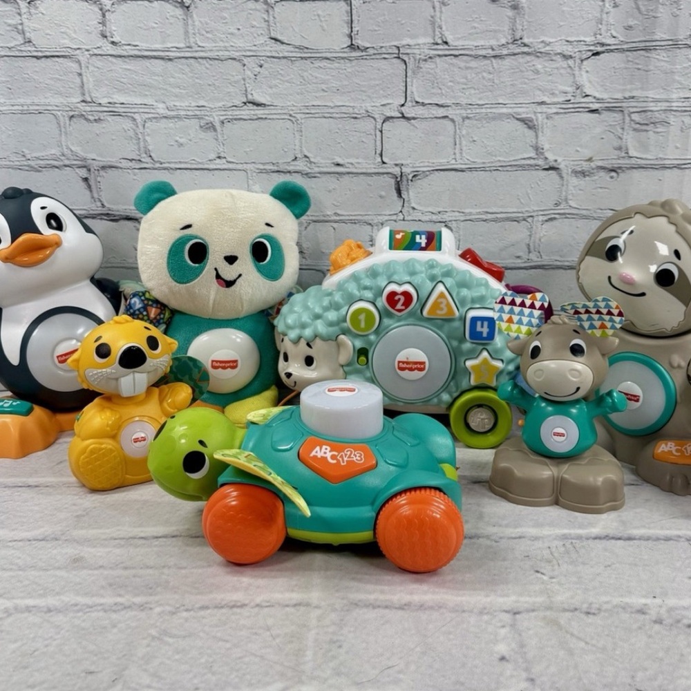 😍SET!😍 Fisher-Price Linkimal Toy Collection - 10 pieces